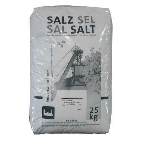 Průmyslová sůl hrubá 25 kg 6,0-0,2